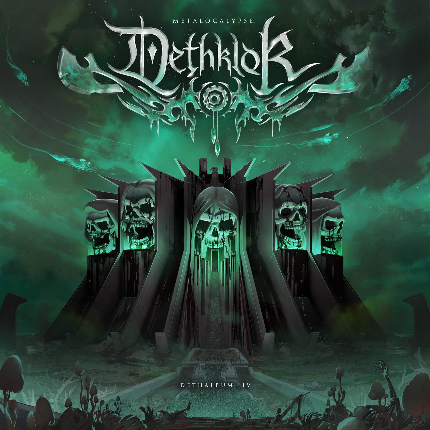 Metalocalypse: Dethklok - Dethalbum IV Albüm Kapağı