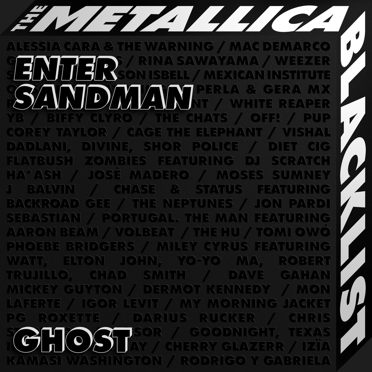 Ghost 2021 Enter Sandman Poster