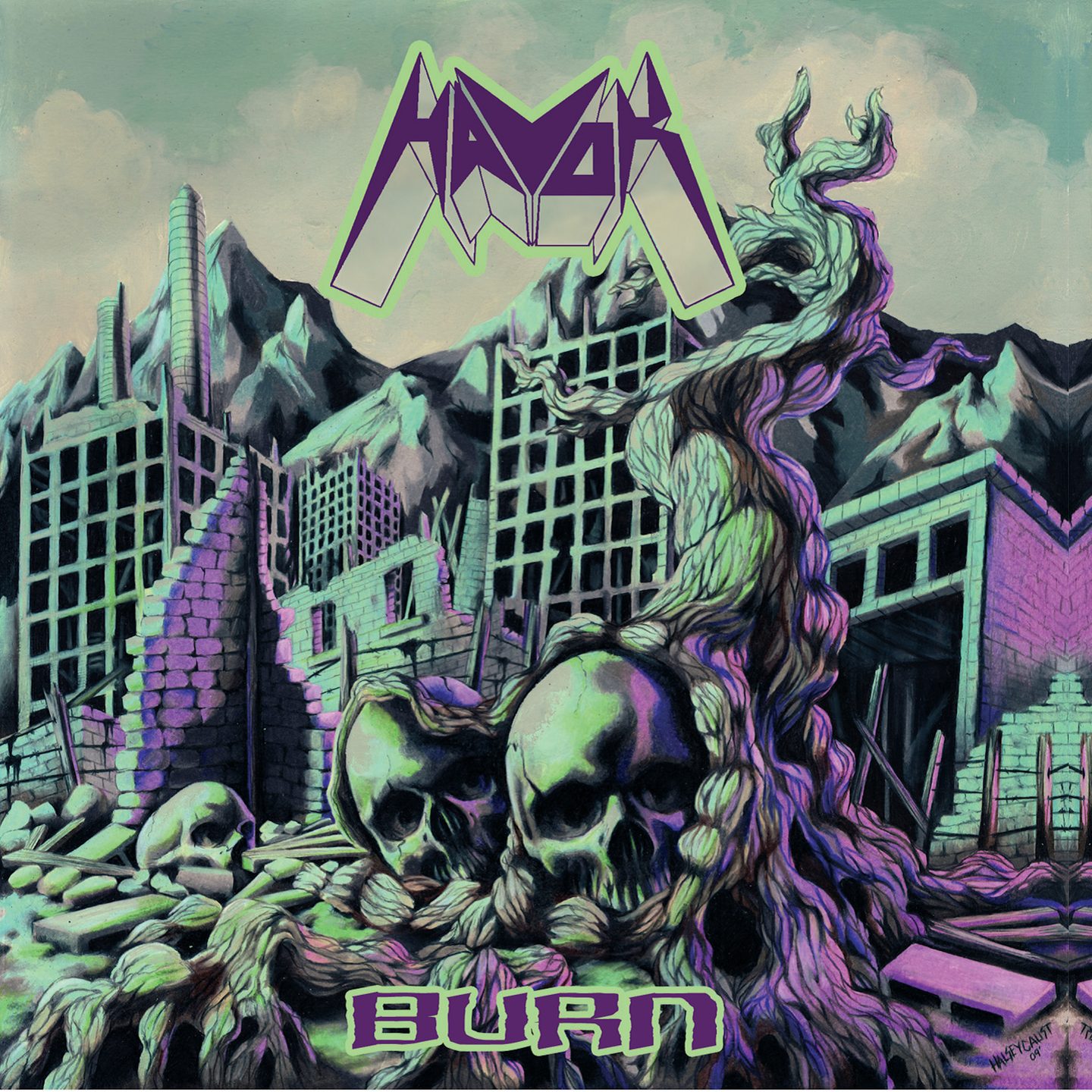 AMOK – BURN Albüm Kapağı