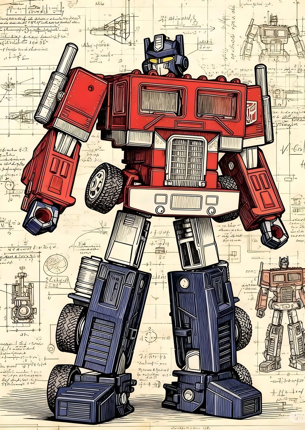 Optimus Prime: Roboter Figür