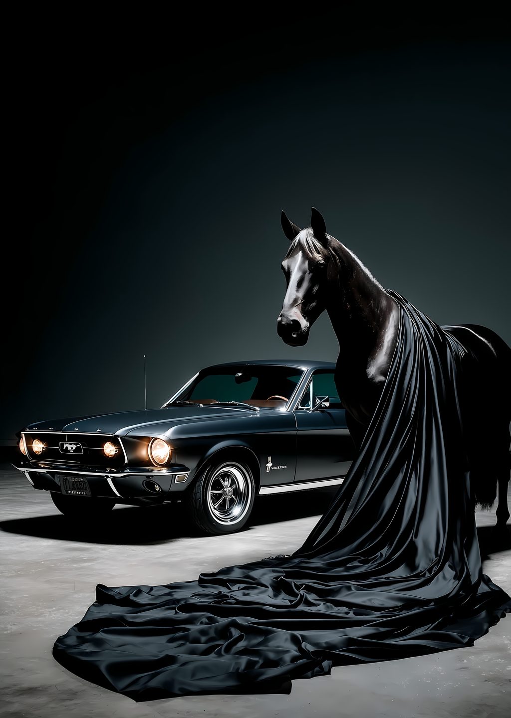 Mustang ve Asil At
