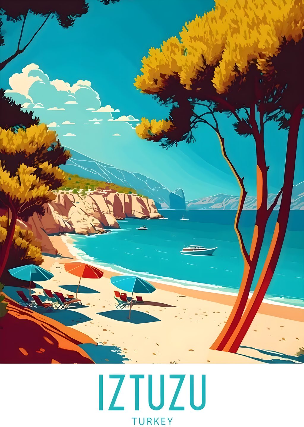 İztuzu, Türkiye: Plaj ve Deniz Manzarası