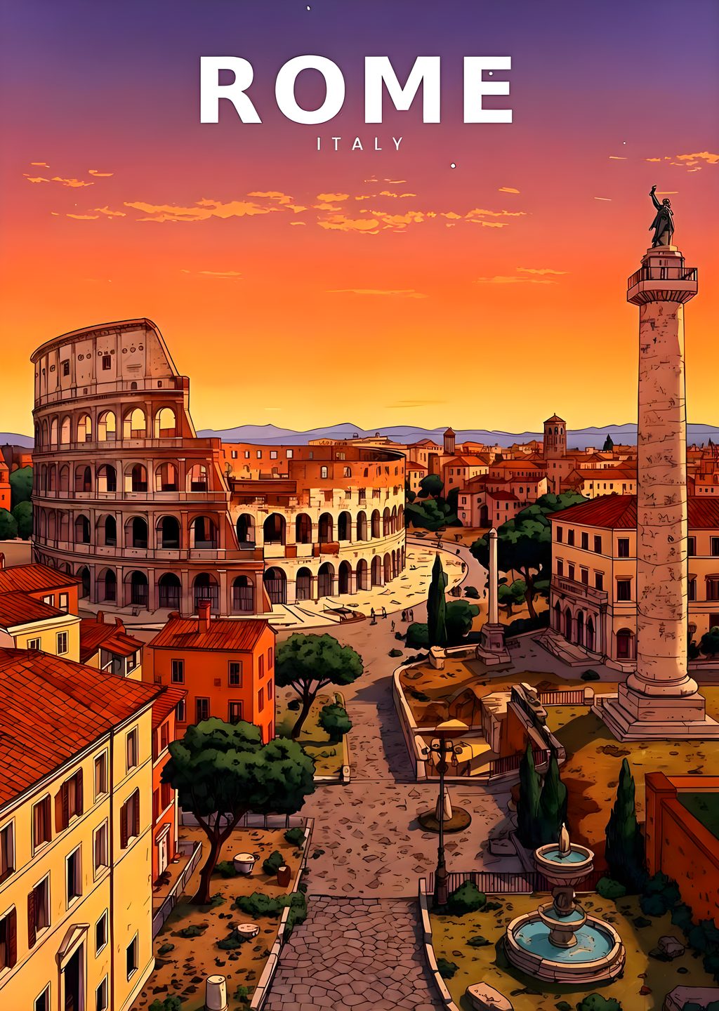 Roma: Antik Kent Manzarası