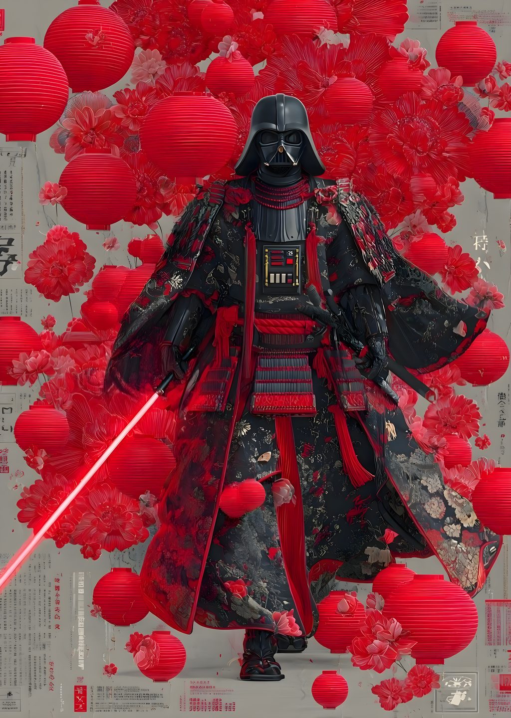Darth Vader: Kırmızı Lamba ve Çiçekler