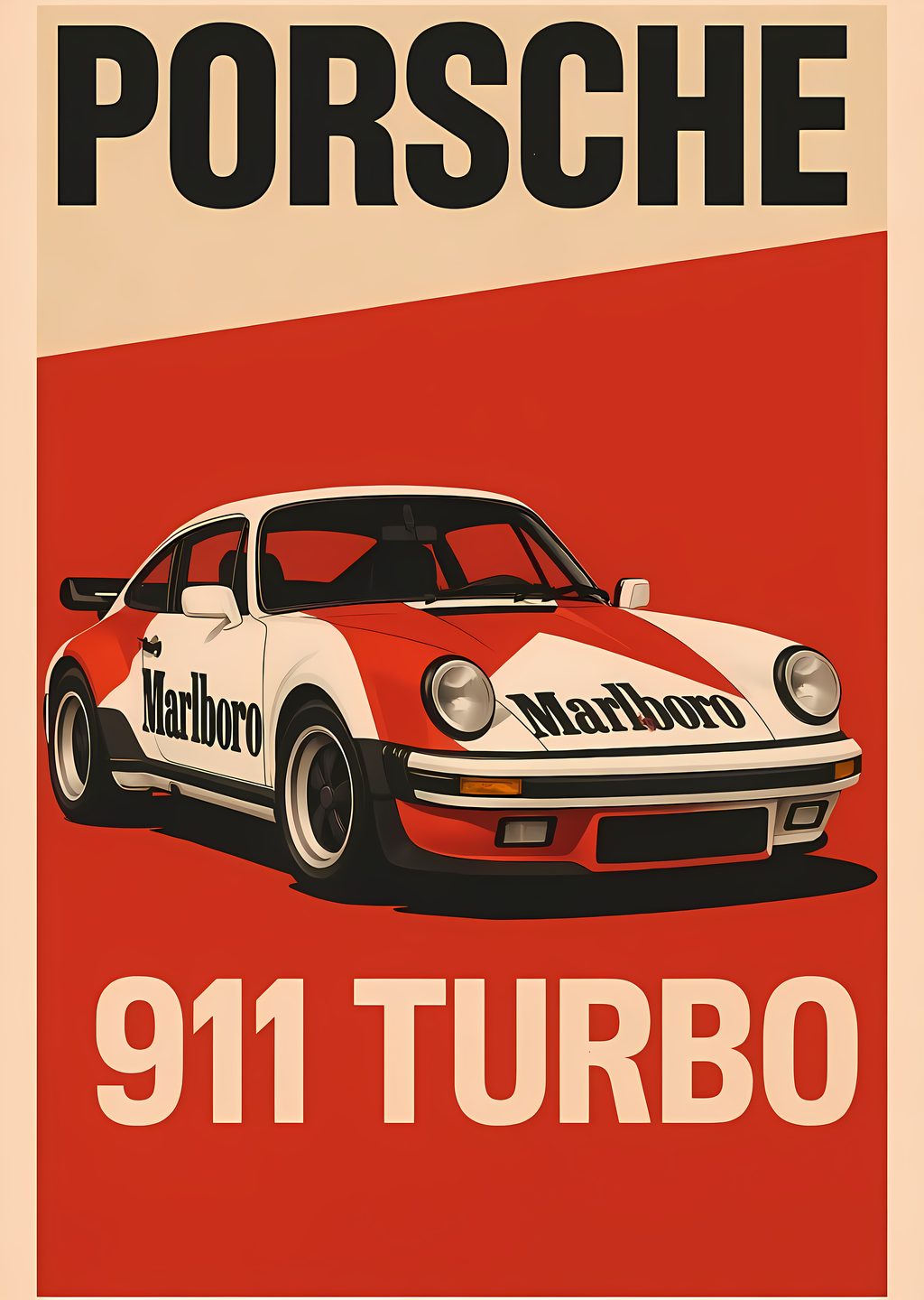 Porsche 911 Turbo: Marlboro Livery