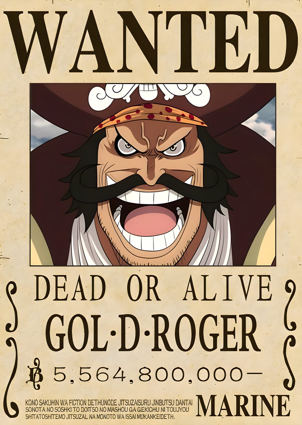 GOL-D-ROGER: İnfaz İlanı