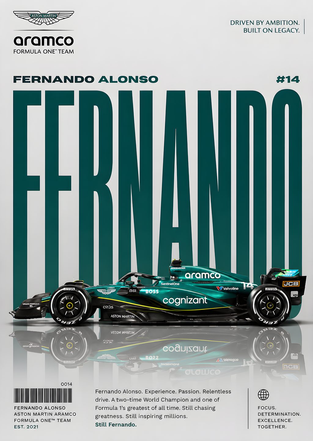 Fernando Alonso: Aramco F1 #14