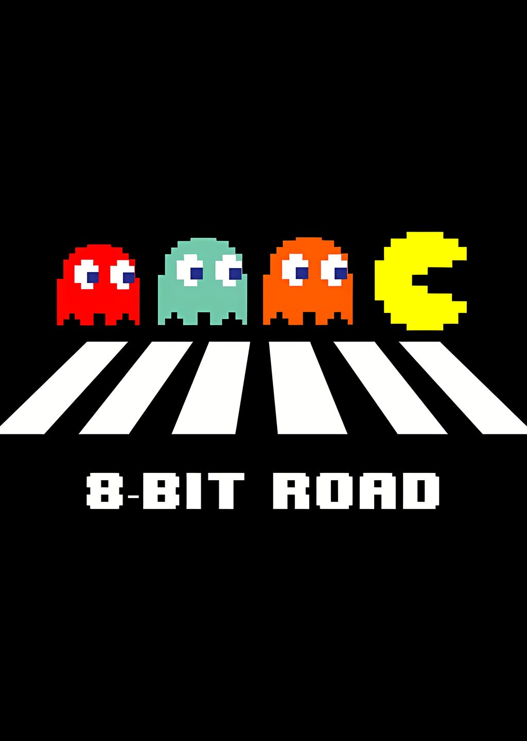 8-Bit Road: Retro Oyun Karakterleri Yoldaşlık