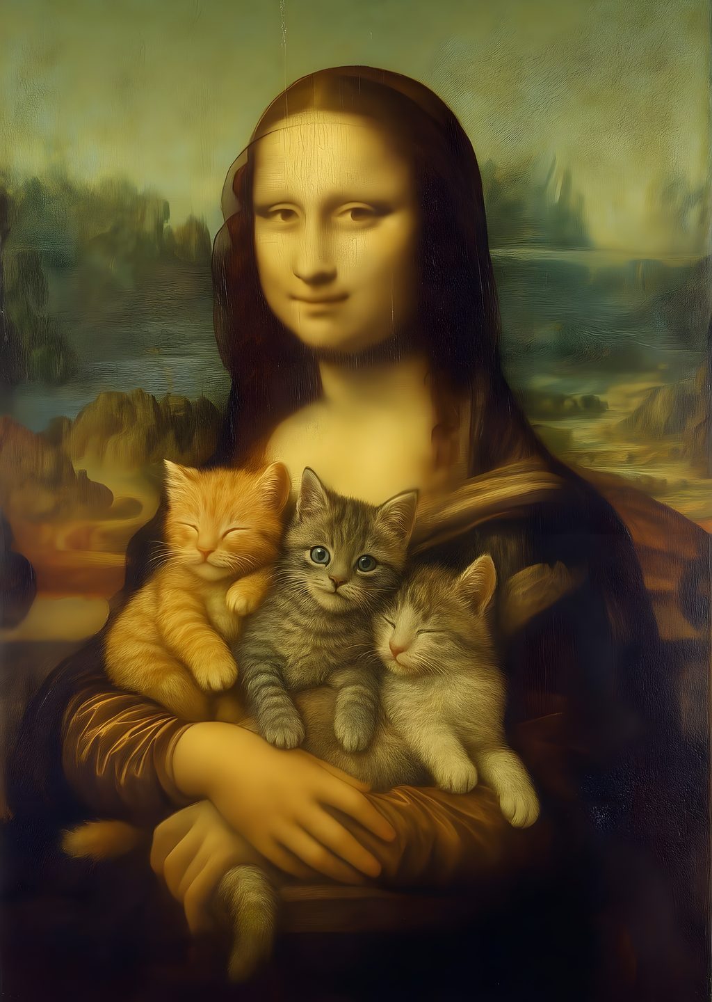 Mona Lisa ve Yavru Kediler