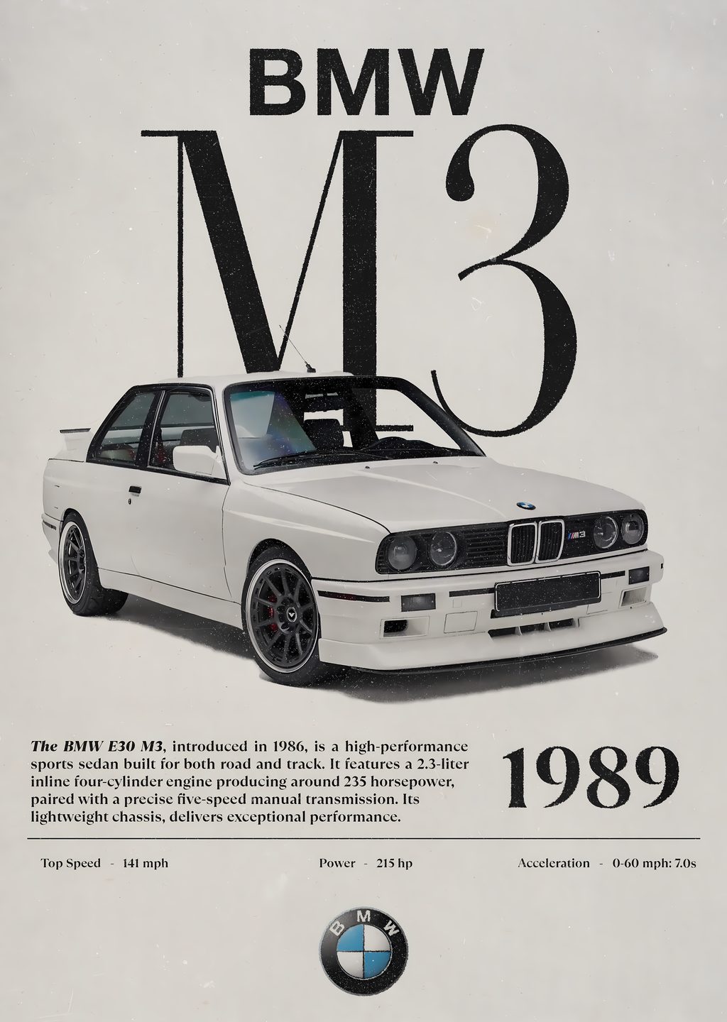 BMW M3 1989