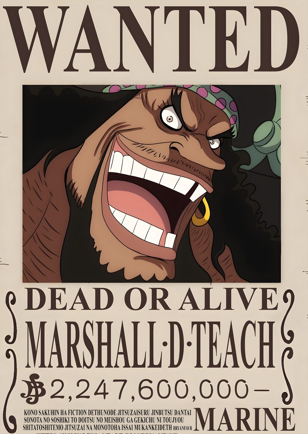Marshall D. Teach: Kara Bıyık