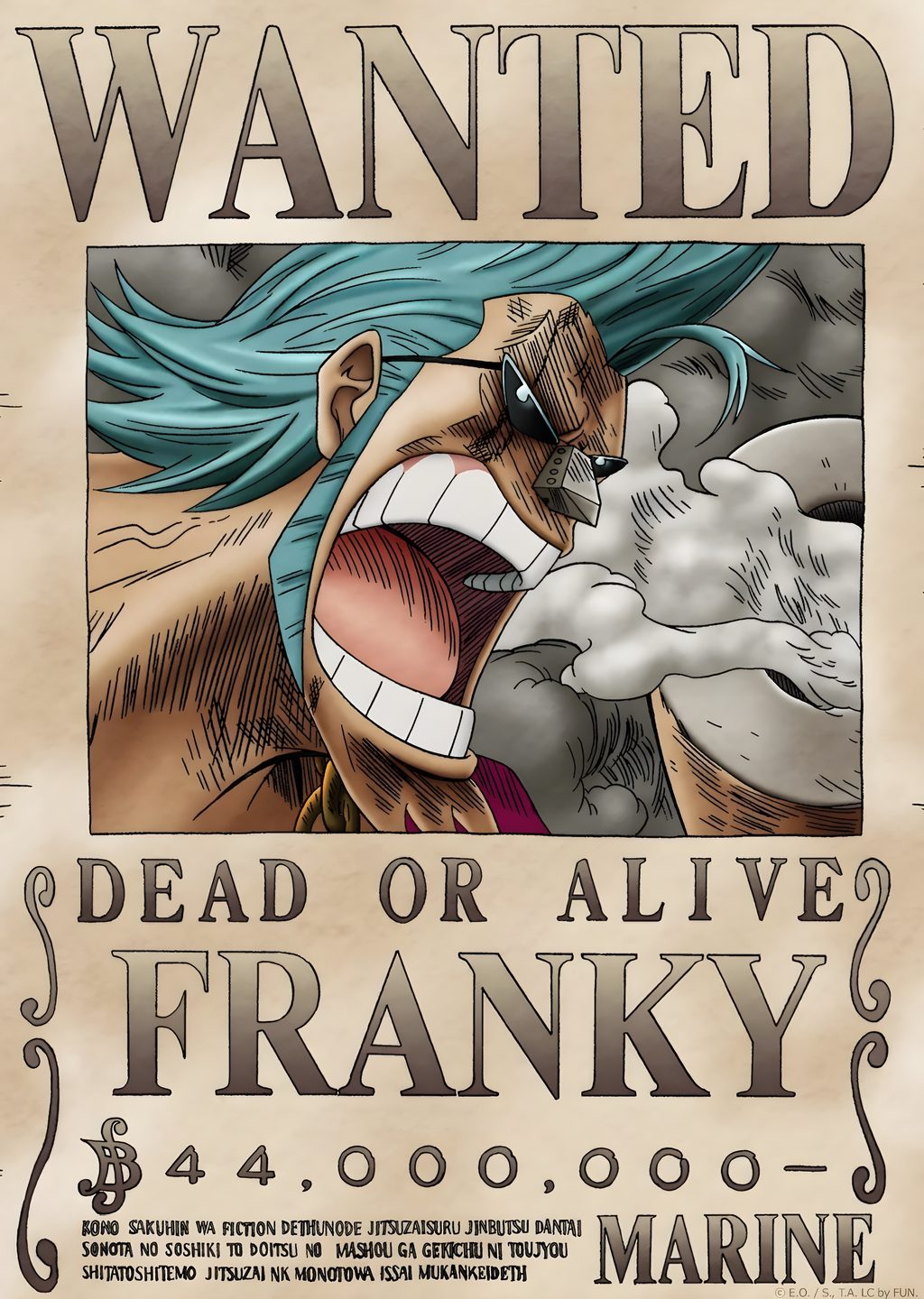 Franky: One Piece'den Ödüllü Korsan