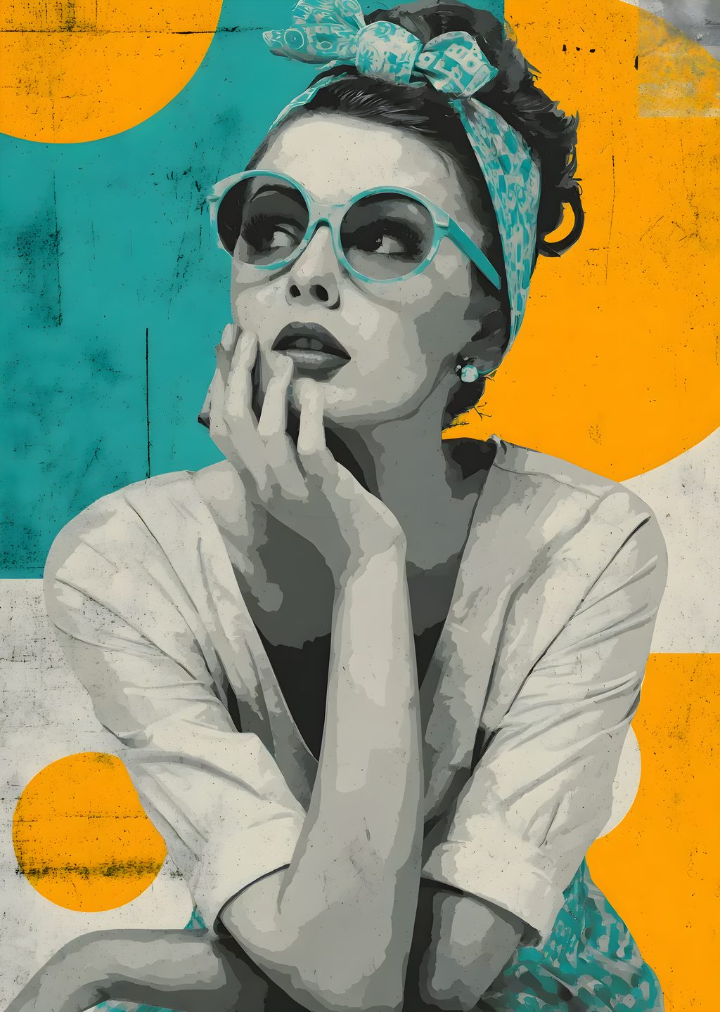 Vintage Pop Art Kadın: Moda ve Stil
