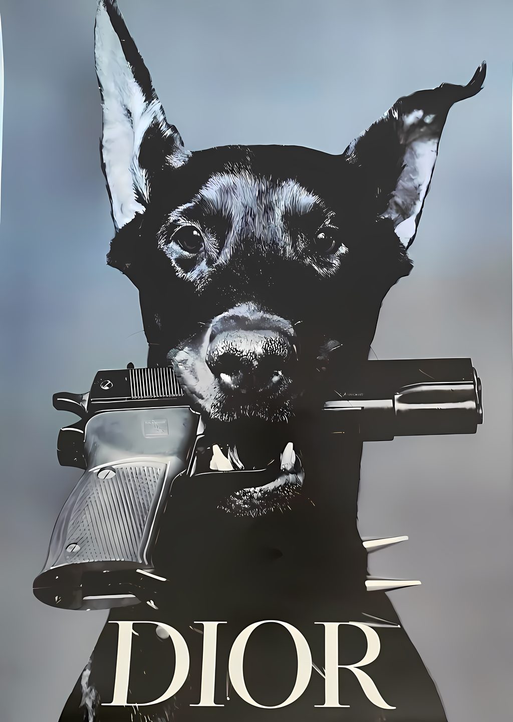 Dior: Köpek ve Tabanca