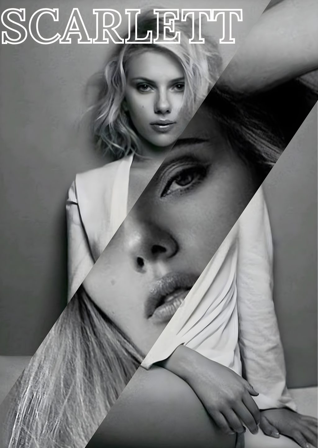 Scarlett: Siyah-Beyaz Portre