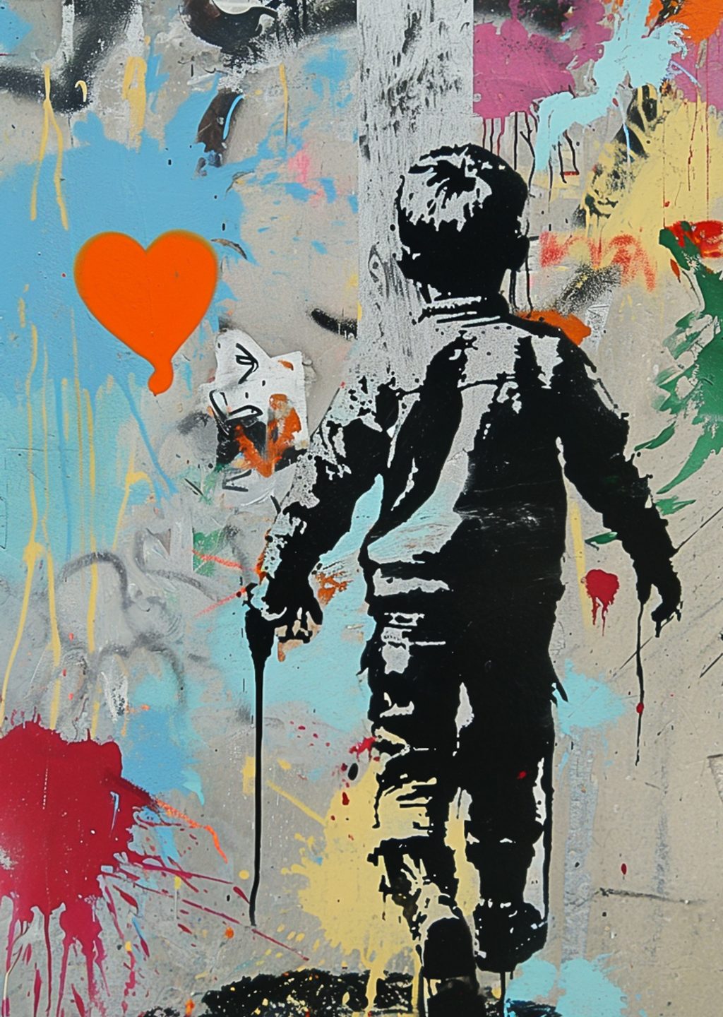 Banksy'nin Balonlu Çocuk
