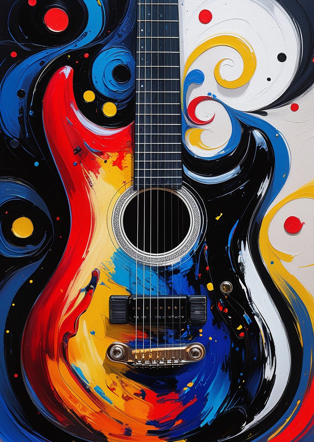 Renkli Gitar