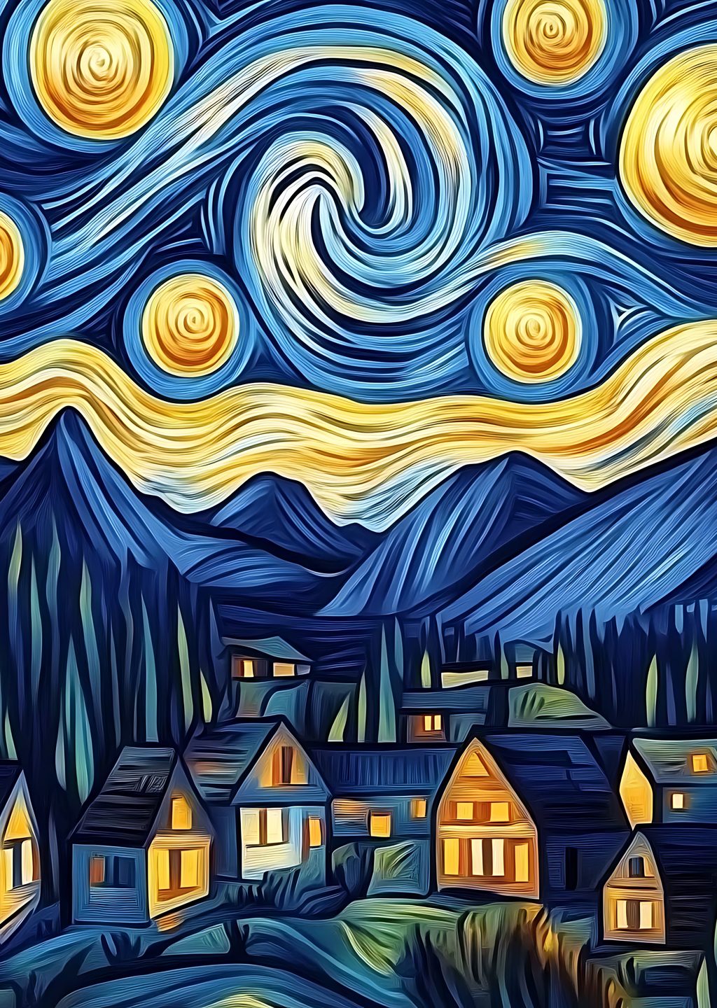 Vincent van Gogh: Yıldızlı Gece