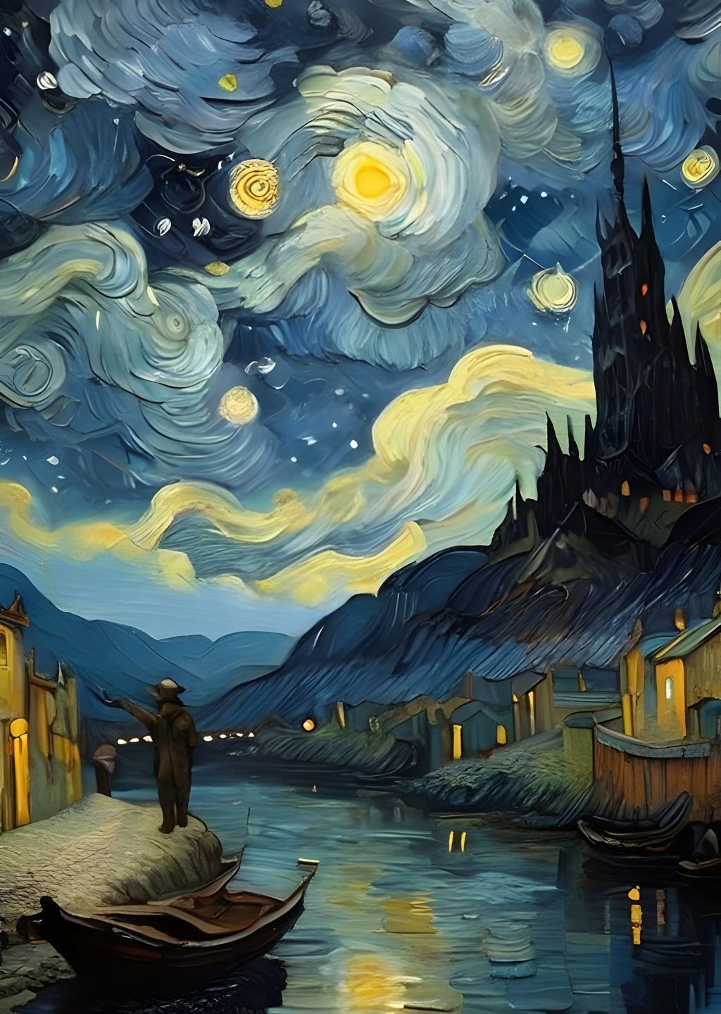 Yıldızlı Gece: Van Gogh'un İzinde
