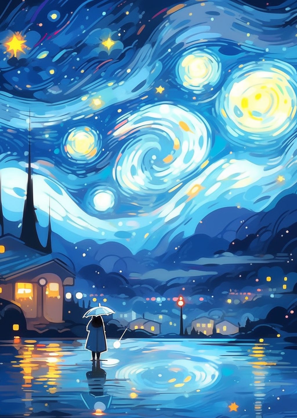 Gece Gökyüzü: Yıldızların Dansı