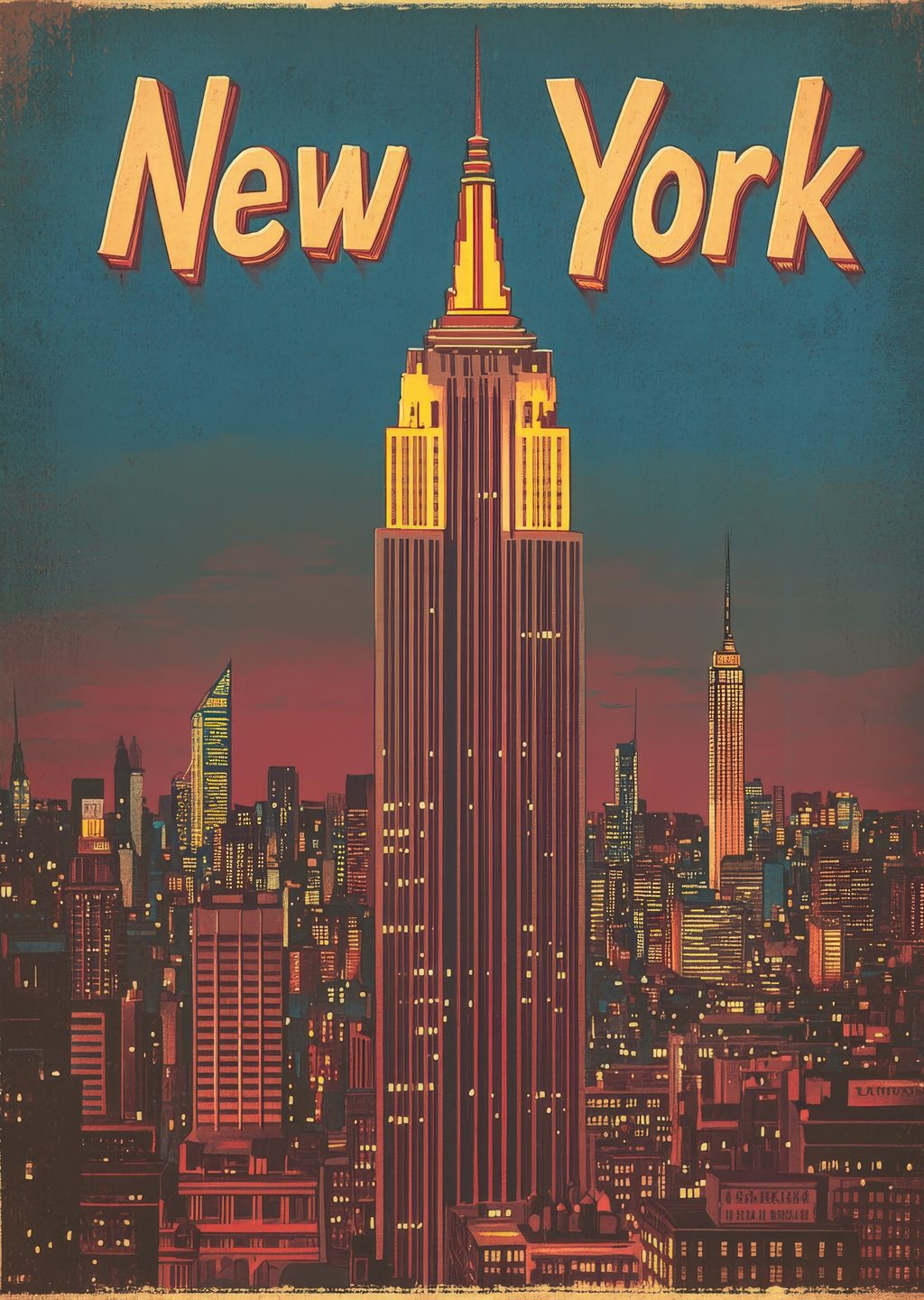New York: Empire State Binası ve Şehir Manzarası