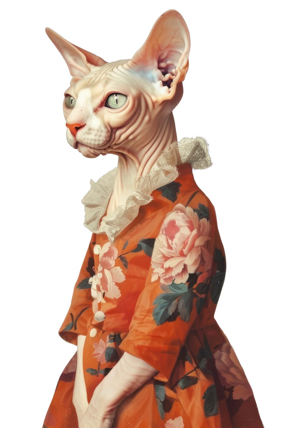 İllüstrasyon: Kedi Temalı Sanat Eseri