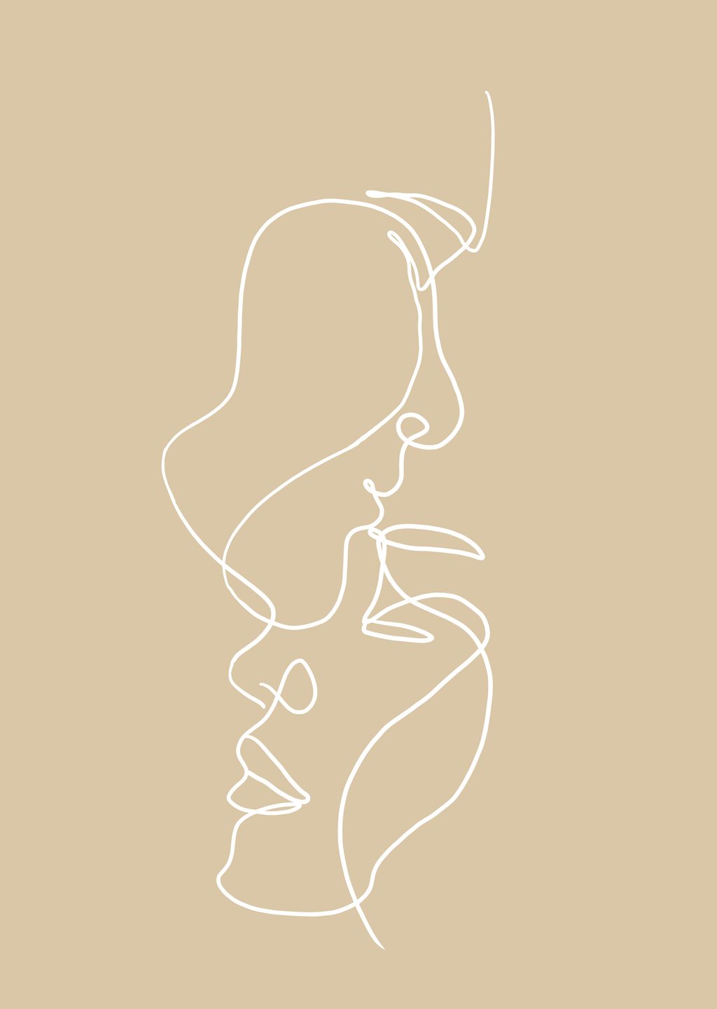 Soyut Yüzler: Minimalist Çizim