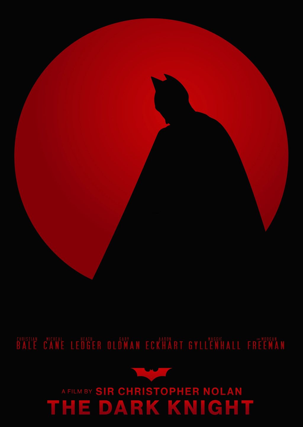 Kara Şövalye 16. Yıl Dönümü Posteri