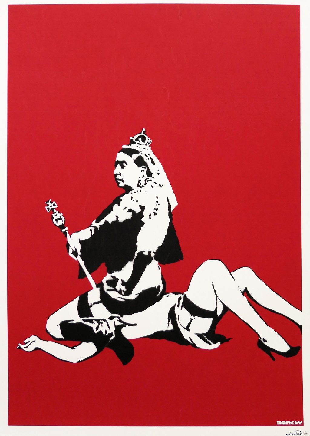 Banksy: Queen Victoria