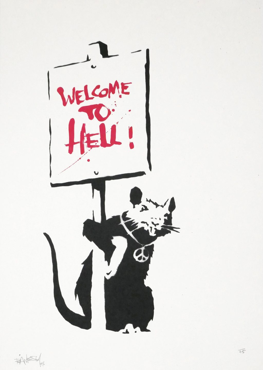Banksy'nin Kedisi: Cehenneme Hoşgeldiniz