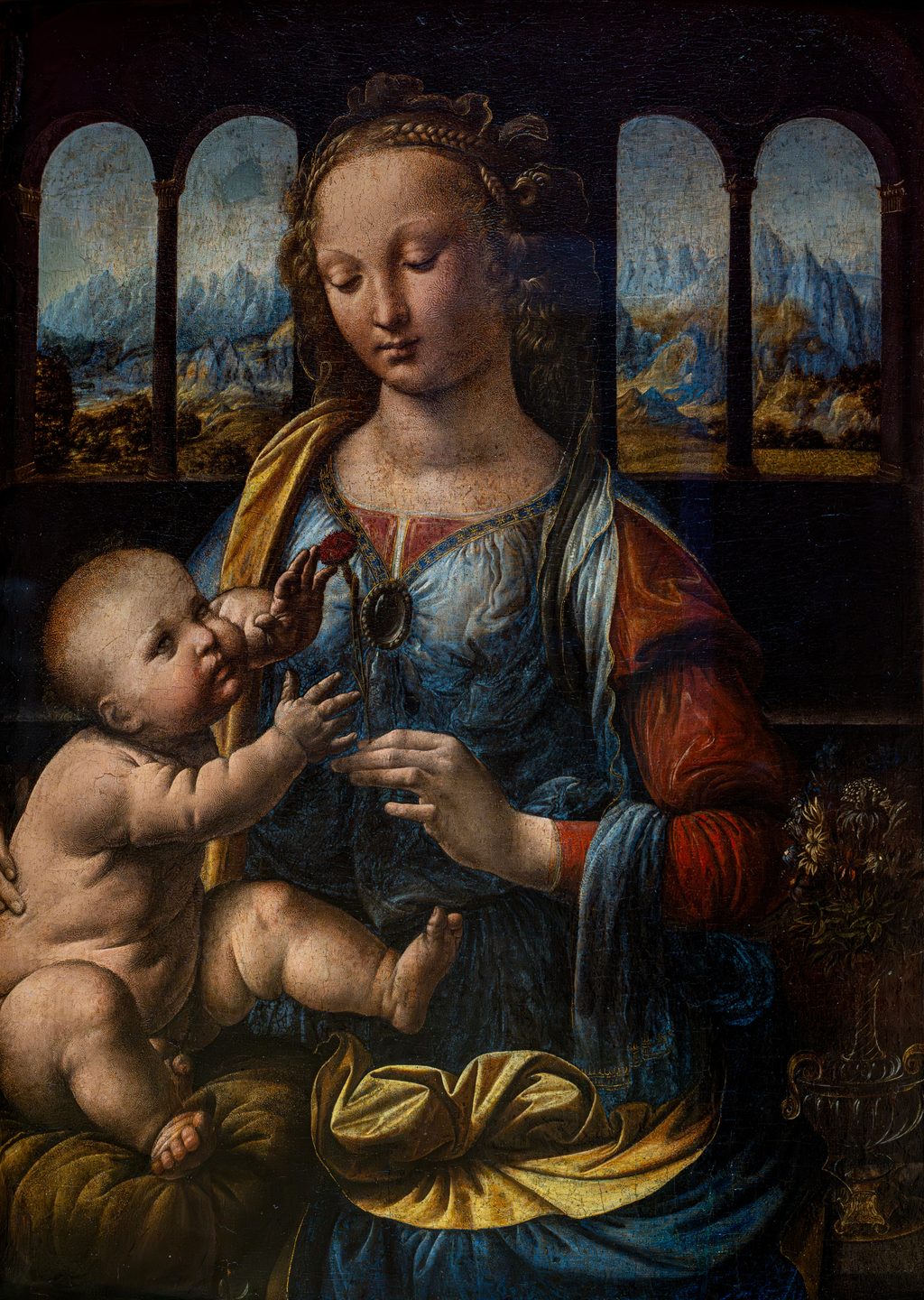 Karanfil ile Madonna