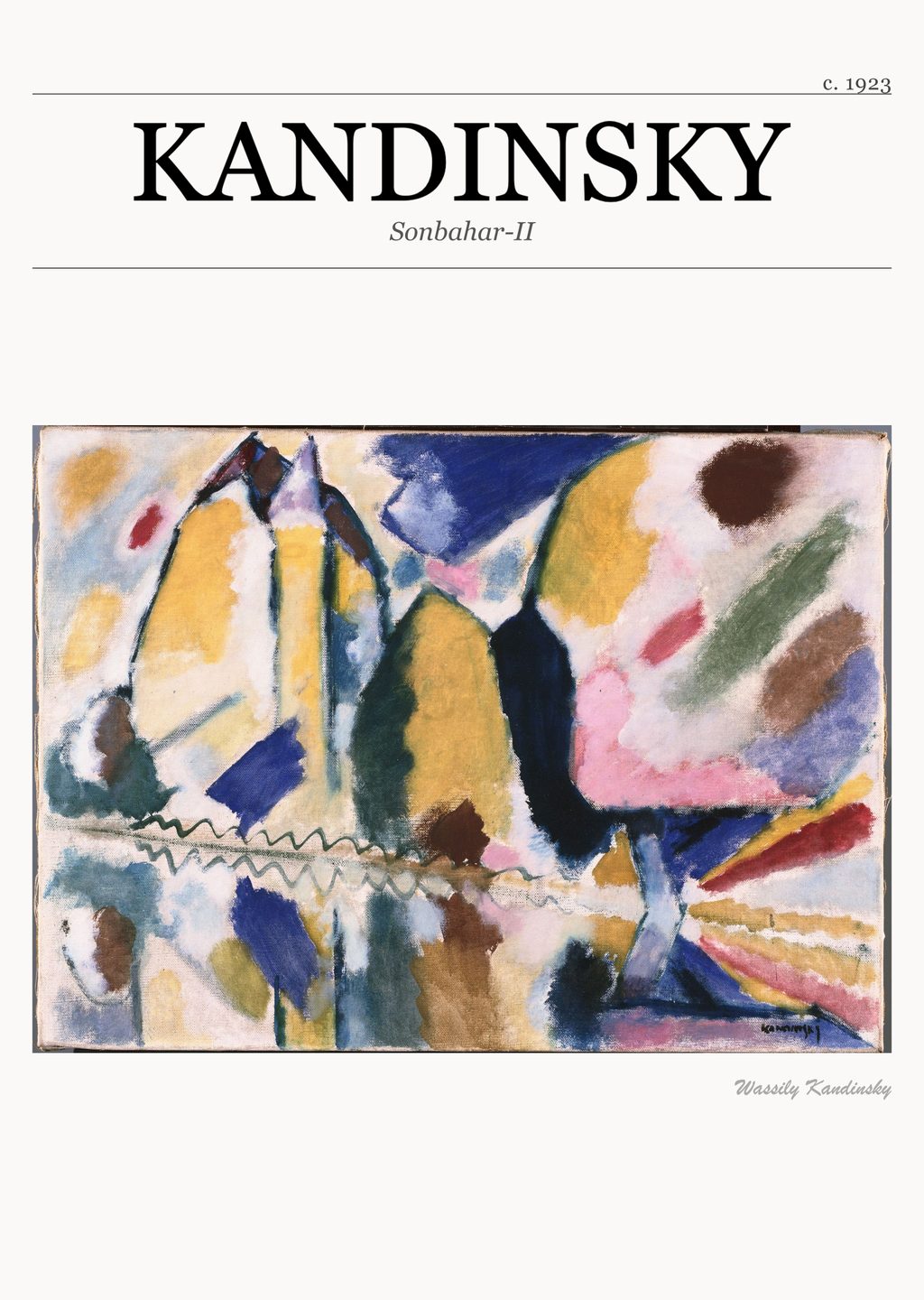 Wassily Kandinsky - Sonbahar-II