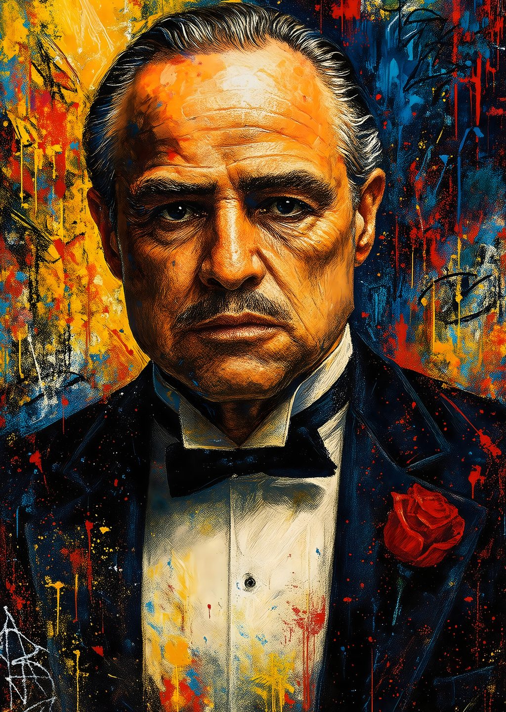The Godfather: Graffiti Portre