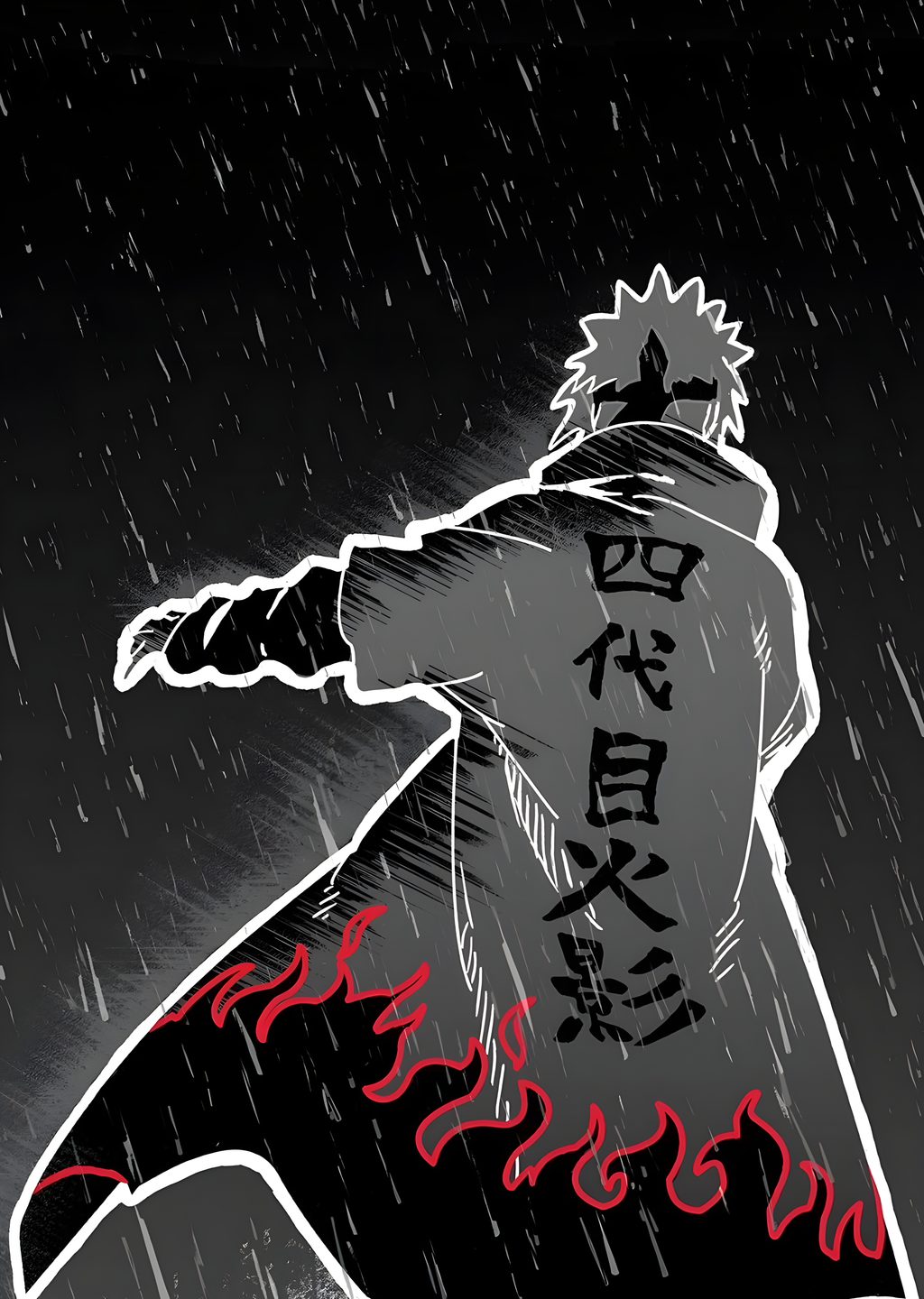 Minato Namikaze: Yağmurda Yalnızlık