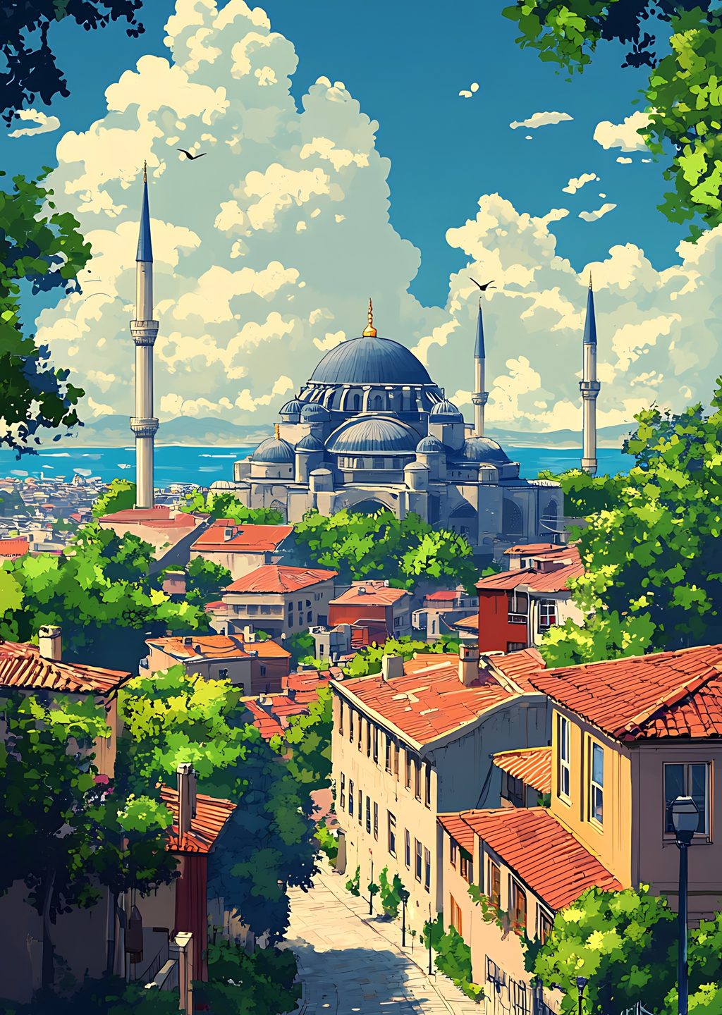 İstanbul Manzarası: Osmanlı Mimarisi