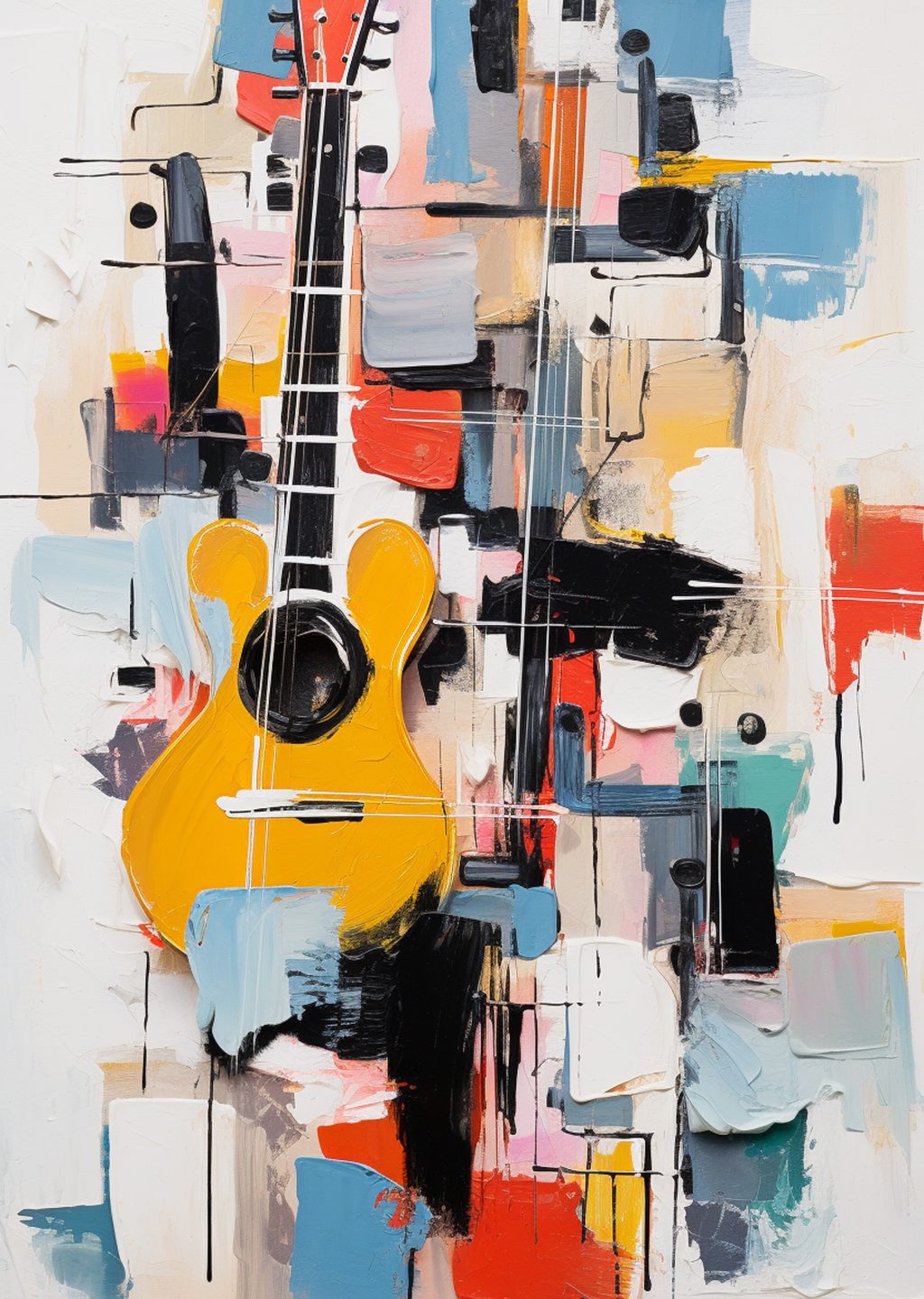 Soyut Gitar Sanatı