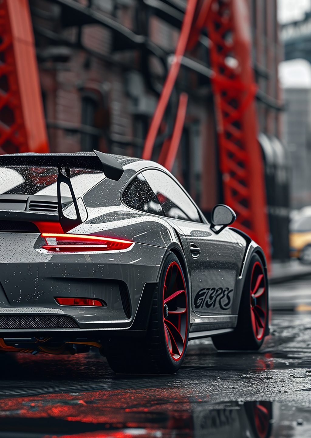 Porsche 911 GT3 RS: Yağmurlu Sokaklarda Performans