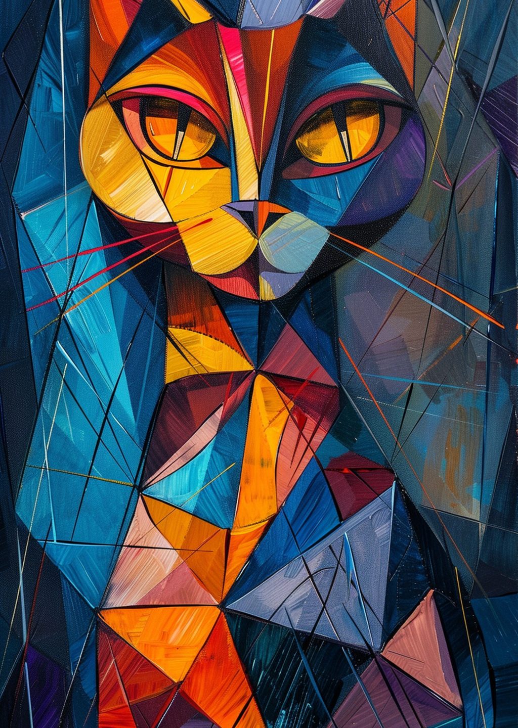 Soyut Kedi Sanatı