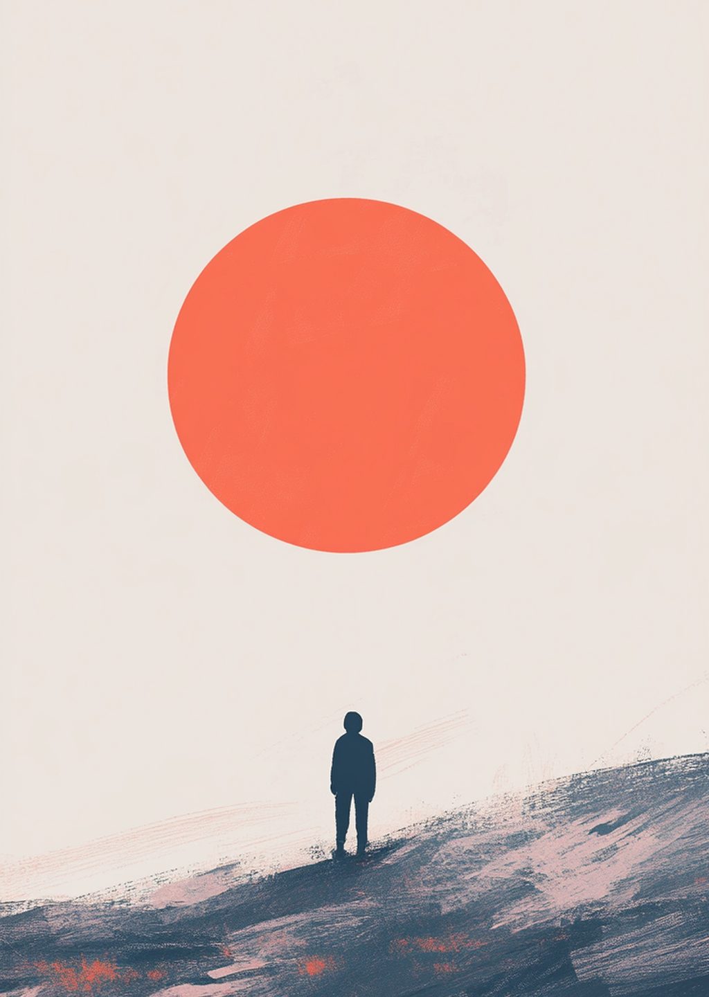 Minimalist Gün Batımı Manzarası