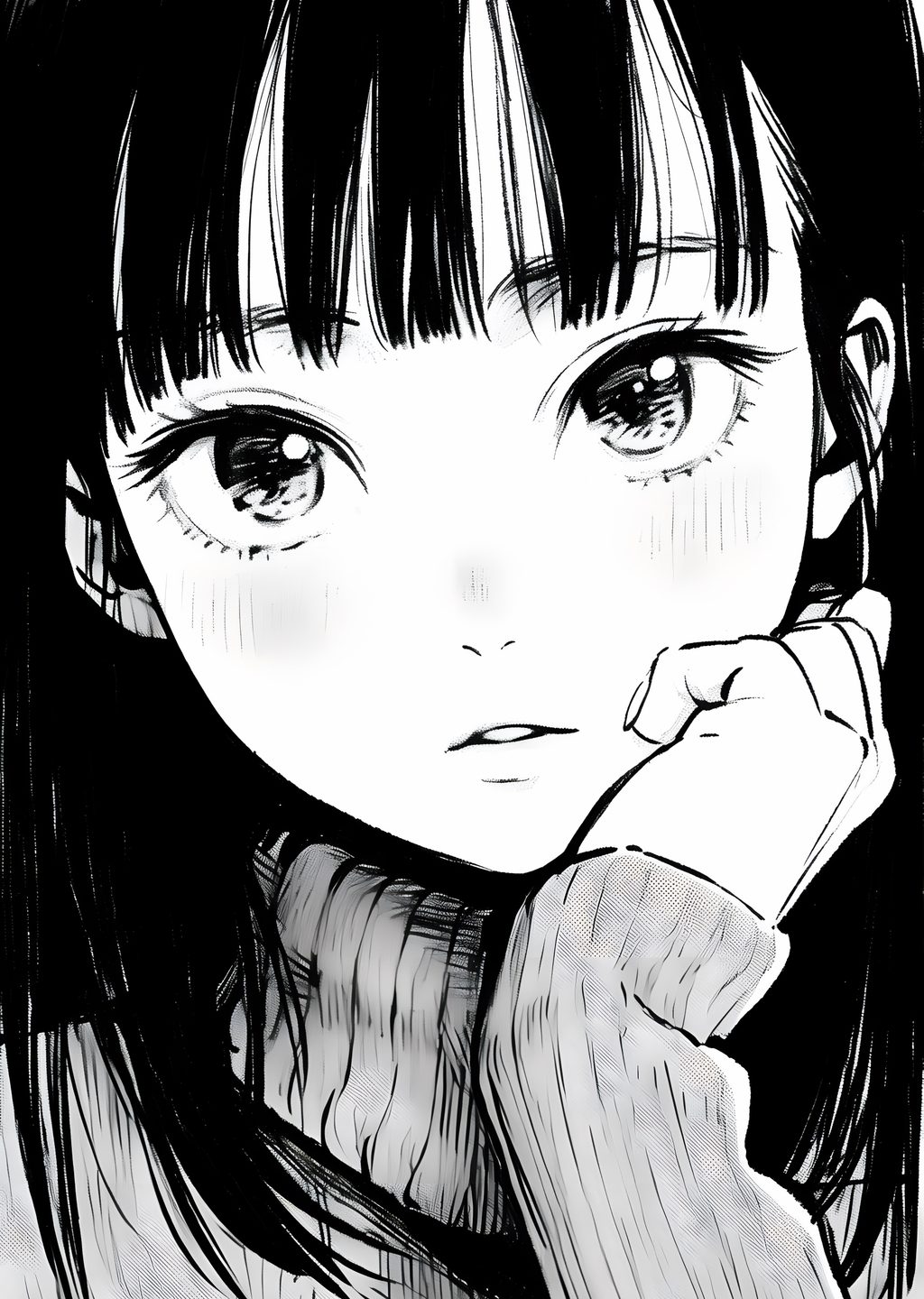 Anime Kız Portresi