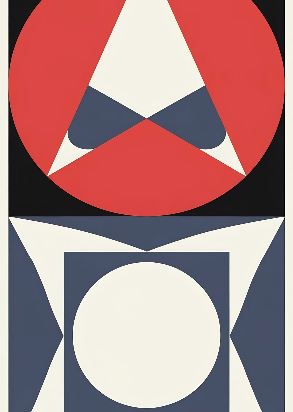 Geometrik Soyut Kompozisyon