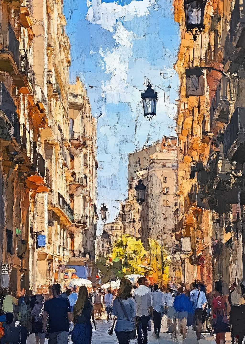 La Rambla'da Günlük Yaşam